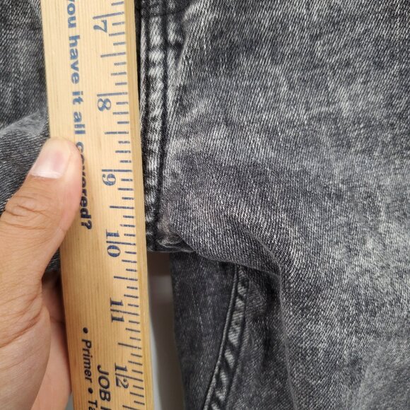 Calvin Klein Slim Denim Pants Jeans Men Size 34 X 32 Gray Acid Wash Cotton - Picture 10 of 14